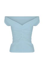 Dominique Healy - Niveah Tee, Blue Rib