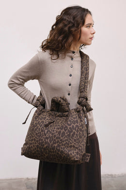 Ölend - Ona Cotton Soft Bag, Leopard