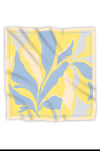 Dark Hampton - The Pannett Cashmere Modal Scarf, Yellow Blue