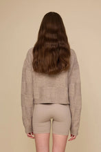 Phàrlain - Squares Cardi, Latte Sparkle