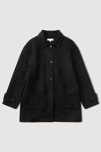 Assembly Label - Pierra Wool Coat, Black