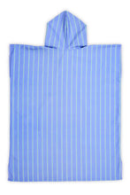 Dark Hampton - East Hampton Hooded Towel, Blue Stripe