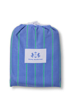 Dark Hampton - East Hampton Hooded Towel, Blue Stripe