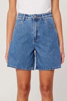 Rollas - Super Mirage Short, Evie Mid Blue