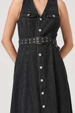 Rollas - Angelica Denim Dress, Black Sand