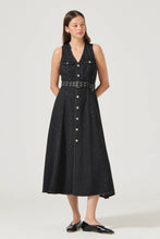 Rollas - Angelica Denim Dress, Black Sand