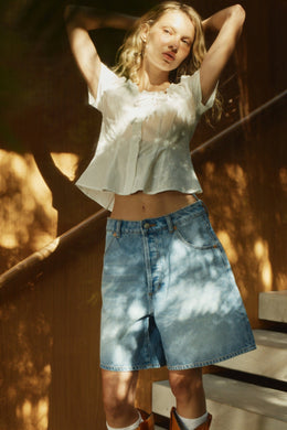 Rollas - Super Mirage Short, Lennon Blue