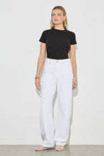 Rollas - Arc Barrel Jean, White Gold