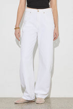 Rollas - Arc Barrel Jean, White Gold