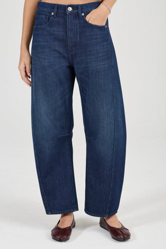 Rollas - Arc Barrel Crop Jean, Murmur
