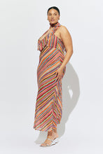 Ruby - Riley Sash Dress, Liquorice Stripe
