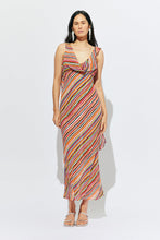Ruby - Riley Sash Dress, Liquorice Stripe