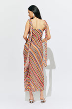 Ruby - Riley Sash Dress, Liquorice Stripe