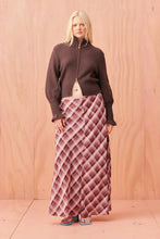 Ruby - Haze Maxi Skirt, Haze Tartan