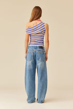 Ruby - Emma Knit Top, Butter Merlot Stripe