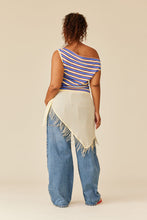 Ruby - Emma Knit Top, Butter Merlot Stripe