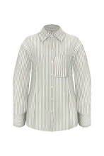 Ruby - Andre Rosette Shirt, Olive Stripe
