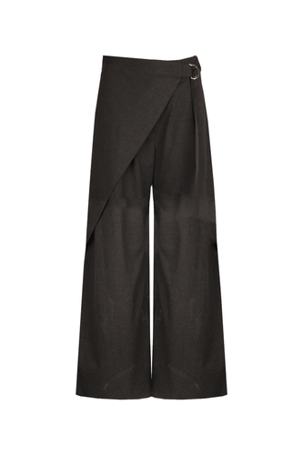 Ruby - Sasha Wrap Pant, Charcoal