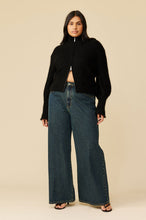 Ruby - Matilda Zip Cardigan, Black