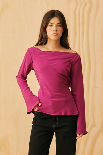 Ruby - Madrid Top, Magenta