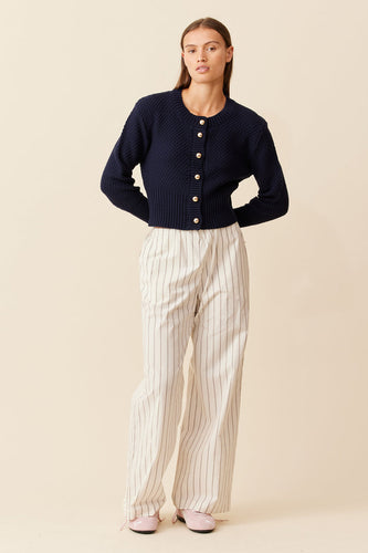 Ruby - Matilda Cotton Cardigan, Navy