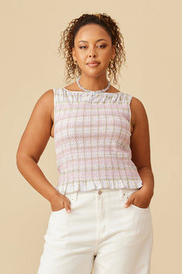 Ruby - Anastasia Tank, Hydrangea