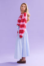 Ruby - Josie Sweater, Pink and Red Stripe