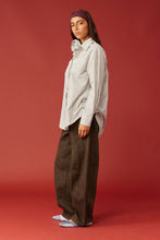 Ruby - Andre Rosette Shirt, Olive Stripe
