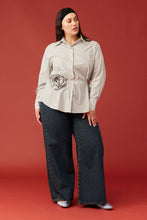 Ruby - Andre Rosette Shirt, Olive Stripe
