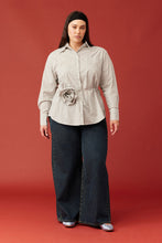 Ruby - Andre Rosette Shirt, Olive Stripe