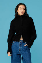 Ruby - Matilda Zip Cardigan, Black