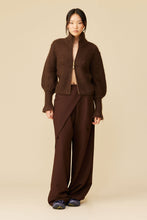 Ruby - Matilda Zip Cardigan, Cocoa
