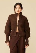 Ruby - Matilda Zip Cardigan, Cocoa