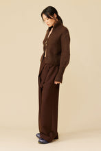 Ruby - Matilda Zip Cardigan, Cocoa