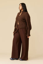 Ruby - Matilda Zip Cardigan, Cocoa