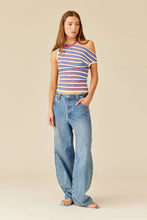 Ruby - Icon Studded Jean, Midtown Blue