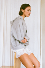 Commonplace - Ralph Zip Up Hoodie, Grey Marle