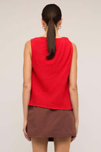 Staple The Label - Amira Twist Top, Coral Red