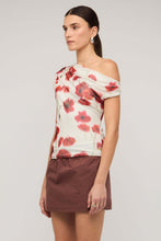 Staple The Label - Lumi Mesh Top, Red Poppy