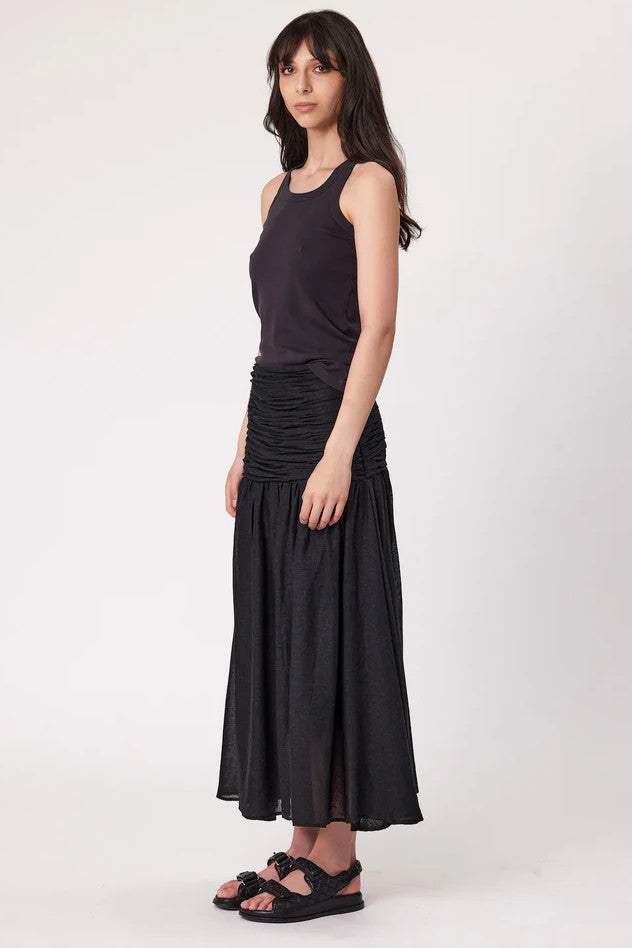 Remain Fallon Maxi Skirt Black Trouble Fox Womens Mens Designer Clothing Online NZ