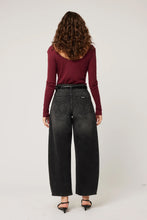 Rollas - Gigi Barrel Jean, 80s Black