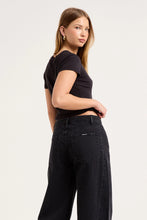 Rollas - Arc Barrel Jean, Mercer Black