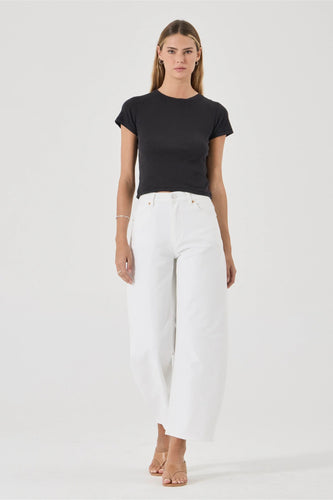 Rollas - Gigi Barrel Jean, Vintage White