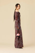 Ruby - Valeria Dress, Burgundy Floral