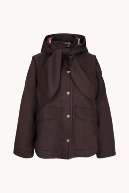 Ruby - Bailey Hooded Jacket, Espresso