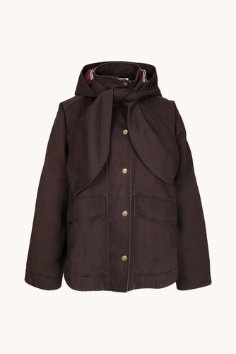 Ruby - Bailey Hooded Jacket, Espresso