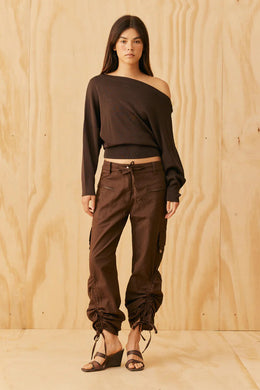 Ruby - Bode Batwing Top, Donkey