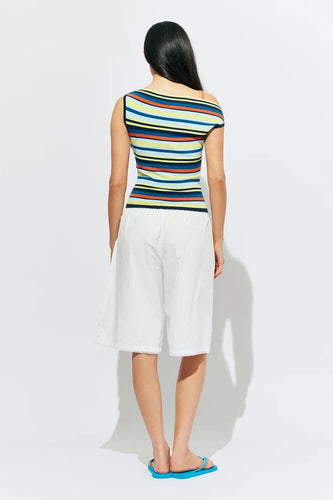 Ruby - Emma Knit Top, Marine Stripe