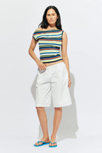 Ruby - Emma Knit Top, Marine Stripe