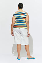 Ruby - Emma Knit Top, Marine Stripe
